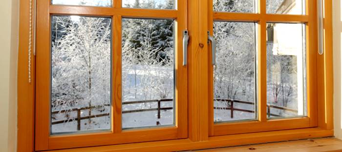 Утепление деревянных окон на зиму