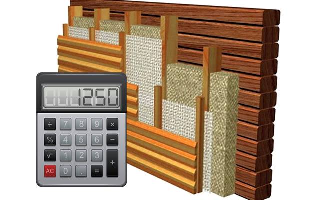 Калькулятор расчета утепления стен деревянного дома