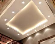 Точечные светильники для гипсокартонных потолков