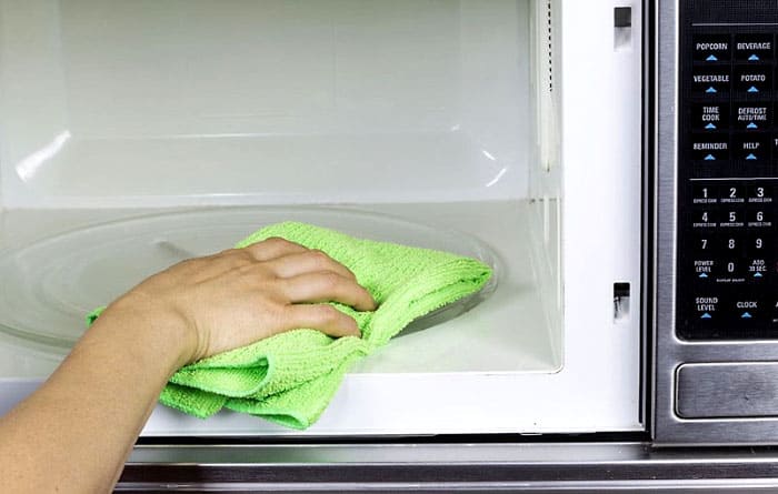  очистить микроволновку внутри от жира в домашних условиях быстро и .
