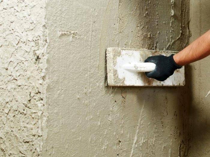 Как правильно штукатурить стену цементным раствором видео читы бетон