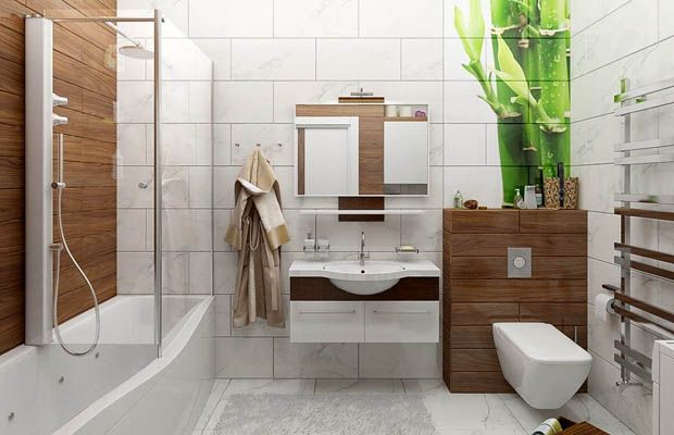 Дизайн ванной комнаты: фото 2017-2018, современные идеи