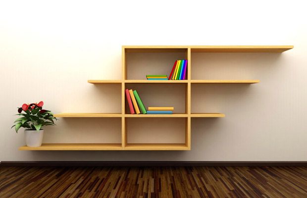 Идеи книжных полок, которые Вы сможете сделать самостоятельно
