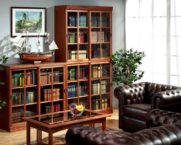 Книжные шкафы и библиотеки для дома